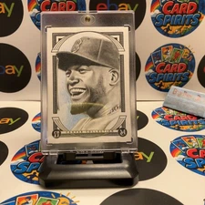 2017 Topps Museum Collection Canvas Original Art Sketch Card By Stephanie Lauxon