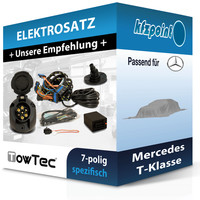 Towtec E-Satz 7Polig Fahrzeugspezifisch Passend für Mercedes T-Klasse