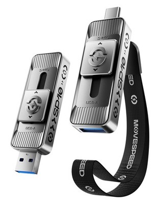 512GB High-Speed 1050MB/s Read Solid State Drives - Dual Ports USB 3.2 +Type ...