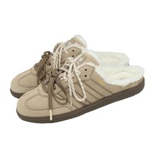 adidas Originals Samba OG Mule W Fur Lined Women Casual Mules Shoes HP5055