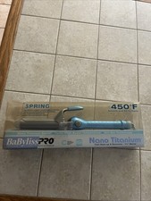 Babnt125s Babyliss Pro Nano Titanium Spring Curling Iron 1 14 Babnt125s Babyliss Pro Nano Titanium Spring Curling Iron 1 14