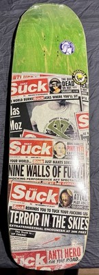 Anti Hero Jeff Grosso Daily Suck Deck Suck Magazine Graphic Art Theme Skateboard