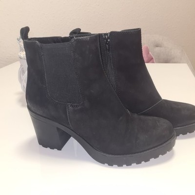 Vagabond Leder Stiefeletten Schuhe schwarz Gr 39