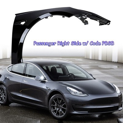 Fender For Tesla Model 3 2017-2023 Front RH Side TA1241100 Painted w/ Code PBSB