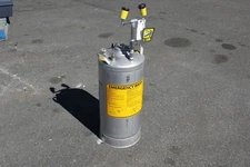 SURPLUS NEW Encon 13 Gallon Pressurized Portable Wash Station/ Eyewash –