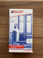 Edding 2000 C Permanent Marker Pens Bullet Tip 1.5-3 mm Line Black - Pack of 10