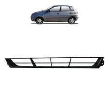 Gitter Blende Stoßstange passend für SEAT Ibiza Cordoba vorn Mitte schwarz 97-99