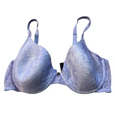 Natori 16040 Lilac Lace Underwire Bra 34C Adjustable Straps