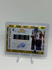 2019 Contenders Draft Picks - College Ticket Jalin Moore Jr. Yellow Auto /15