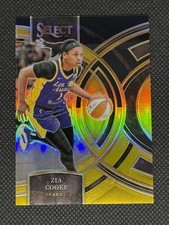 Zia Cooke 2024 Panini WNBA Select Basketball Premier Level Black Gold /5