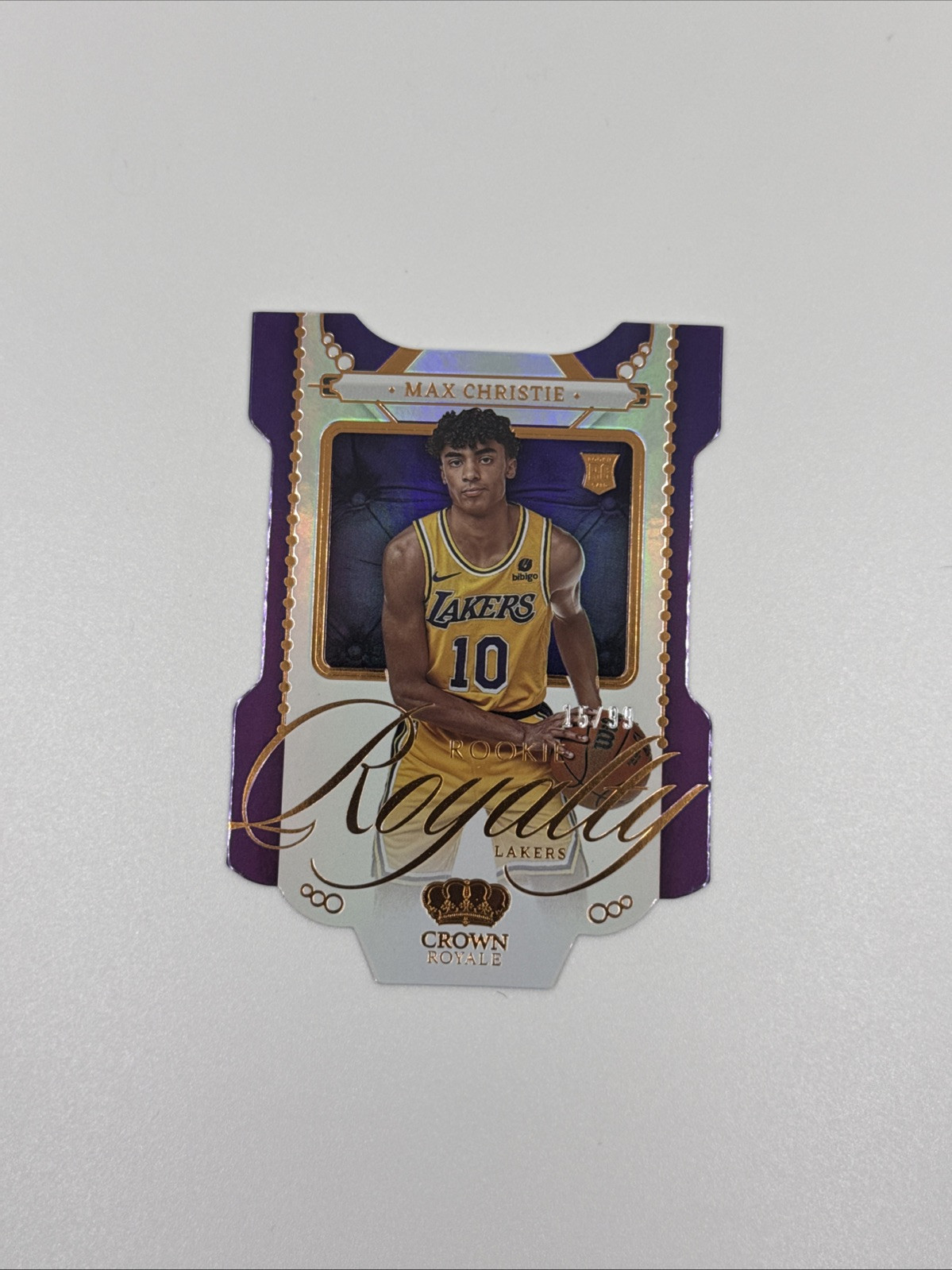 2022-23 Panini Crown Royale - Rookie Royalty #34 Max Christie /99 (RC)