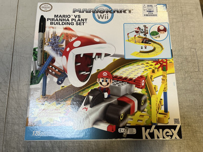 K'NEX Super Mario Mario Kart Wii Mario vs Piranha Plant Set #38468 (COMPLETE)
