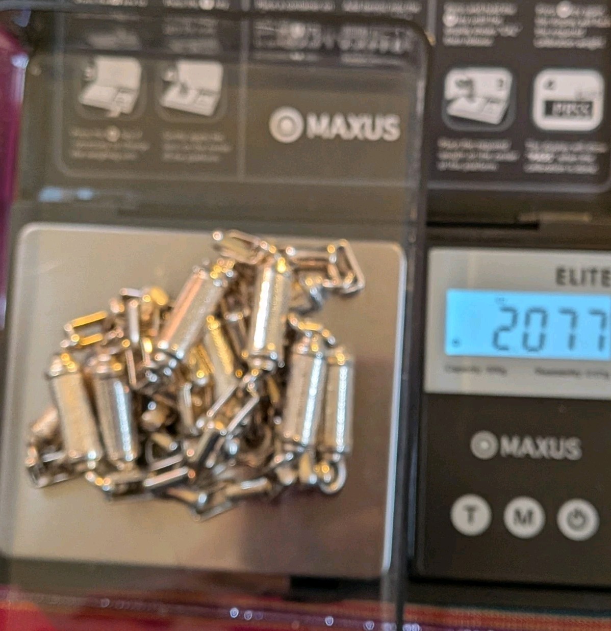 Solid Italy 925 Sterling Silver Rectangle Round A… - image 6