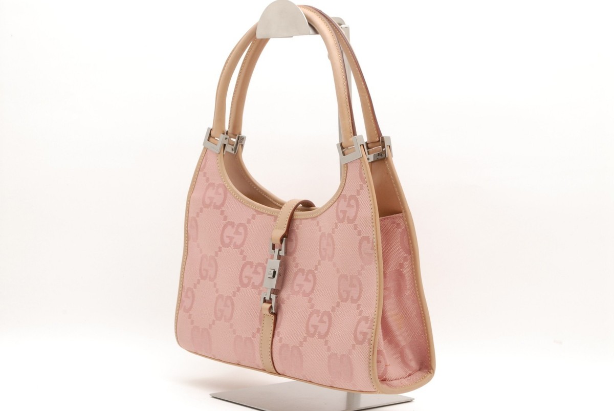Gucci Jackie Big GG Canvas Shoulder Bag | eBay