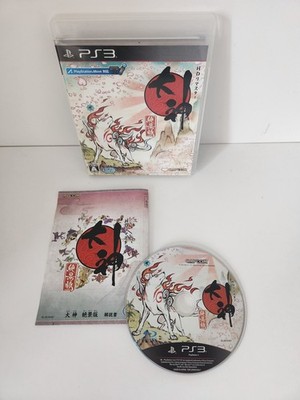PS3 Okami HD Zekkei Ban Japan Import Komplett CIB Capcom Rare Japanese Version