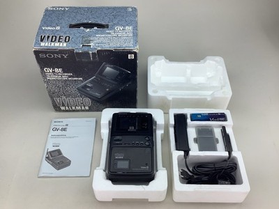 Vintage SONY GV-8E Video Walkman 1988 BOXED OVP Video 8