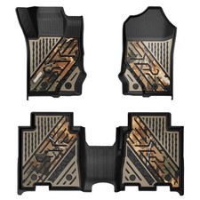 3x Front Rear Camouflage Floor Mats Liners For Ford Bronco Suv Sport Utility