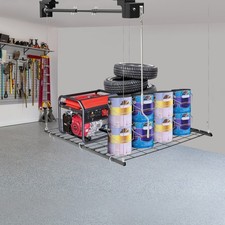 Overhead Garage Lifting Storage Rack, Garage Storage Rack, Adjustable Height