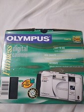 Olympus Digital Filmless D-360L 1.3 Megapixel Silver Retro Camera