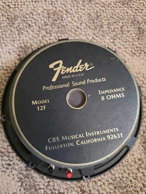 値引】激レアFender12F Vintage ElectroVoice 12L 値引】激レアFender12F Vintage ElectroVoice 12L - メルカリ