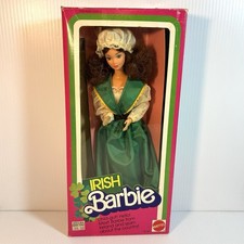 Vintage 1983 IRISH BARBIE Doll Mattel 7517 - Not Played With, Open Box READ