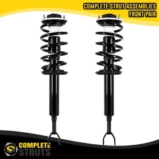 Front Pair Complete Strut & Coil Spring Assemblies for 1996-2001 Audi A4 Quattro