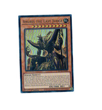 Yugioh Yu-Gi-Oh!Anubis the Last Judge MZTM-EN003 Ultra Rare Foil Card NM