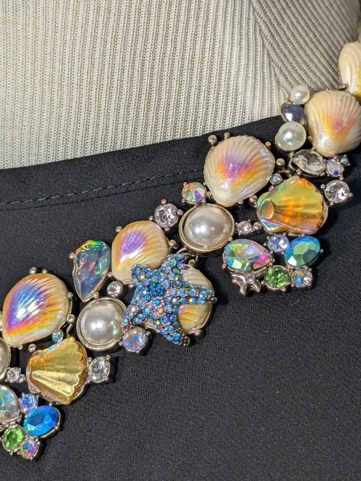 Betsey Johnson Sea Life Раковина Ювелирное Ожерелье - Изображение 2 из 4