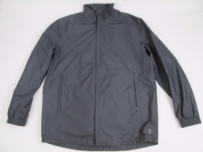 HUGO BOSS RYDER GOLF RAIN COAT WINDBREAKER JACKET GRAY SPORT ACTIVE XXL EUC