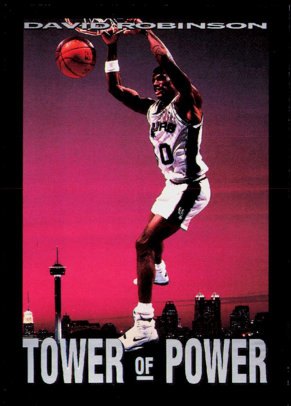 1993-94 SkyBox Premium #336 David Robinson