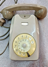 Telefono Vintage a Disco da Muro FATME - Modello SIP/Ericsson (Anni '70) - Raro