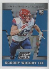 2016 Panini Prizm Collegiate Draft Picks Blue Scooby Wright III #224 c7w