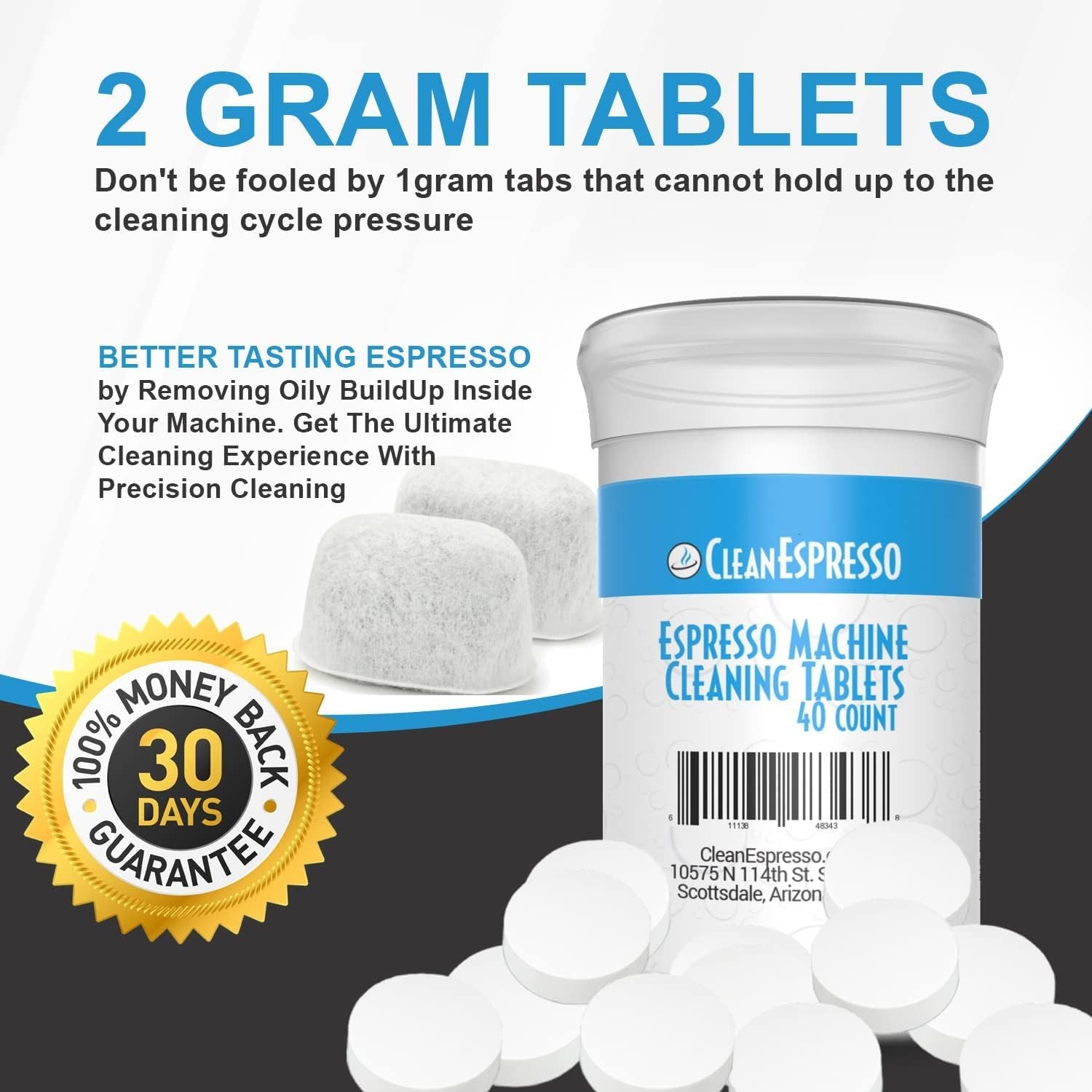 CleanEspresso - Designed For Breville Cleaning Kit - 40 Breville Compatible...