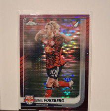 Topps Chrome 2025 Emil Forsberg Parallel #8 New York Red Bulls MLS Soccer