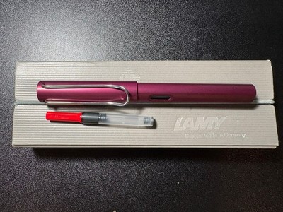 Lamy Fountain Pen Red - Brand New in Box with 2 x Cartridges