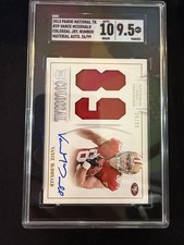 #39 Vance McDonald 2013 Panini National Treasures /99 49ers Colossal Number Sig