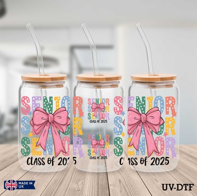 Lehrer Zitate UV DTF Aufkleber - 16 Unzen Libbey Dose Glasfolie zs136