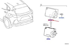 LEXUS LEXUS NX MK2 Electrical Key / TPMS Receiver 897B078410 NEW GENUINE