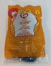 McDonald  s Ty Beanie Babies 6 Iggy The Iguana 1999
