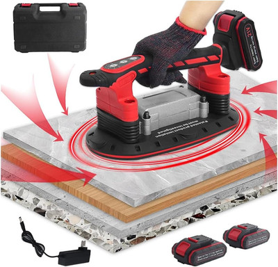 Tile Vibration Tool with Suction Cup, Tile Installation Leveling Machine, 11  Ti