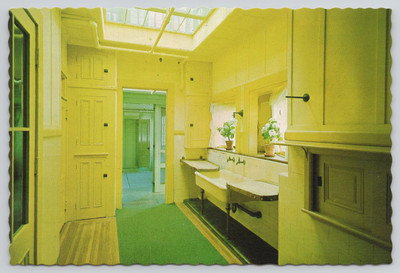 Winchester Mystery House Kitchen San Jose CA California Postcard