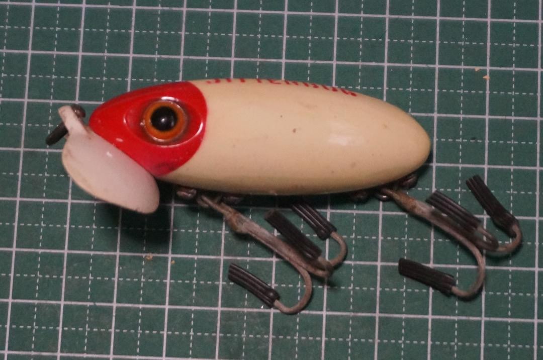 Fred Arbogast Lure USED OLD JITTERBUG WAR II R | eBay