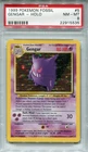 Pokemon Fossil Gengar 5/62 PSA 8
