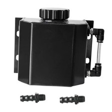 Universal Fit Aluminum Radiator Tank Reservoir Expansion Tank Coolant