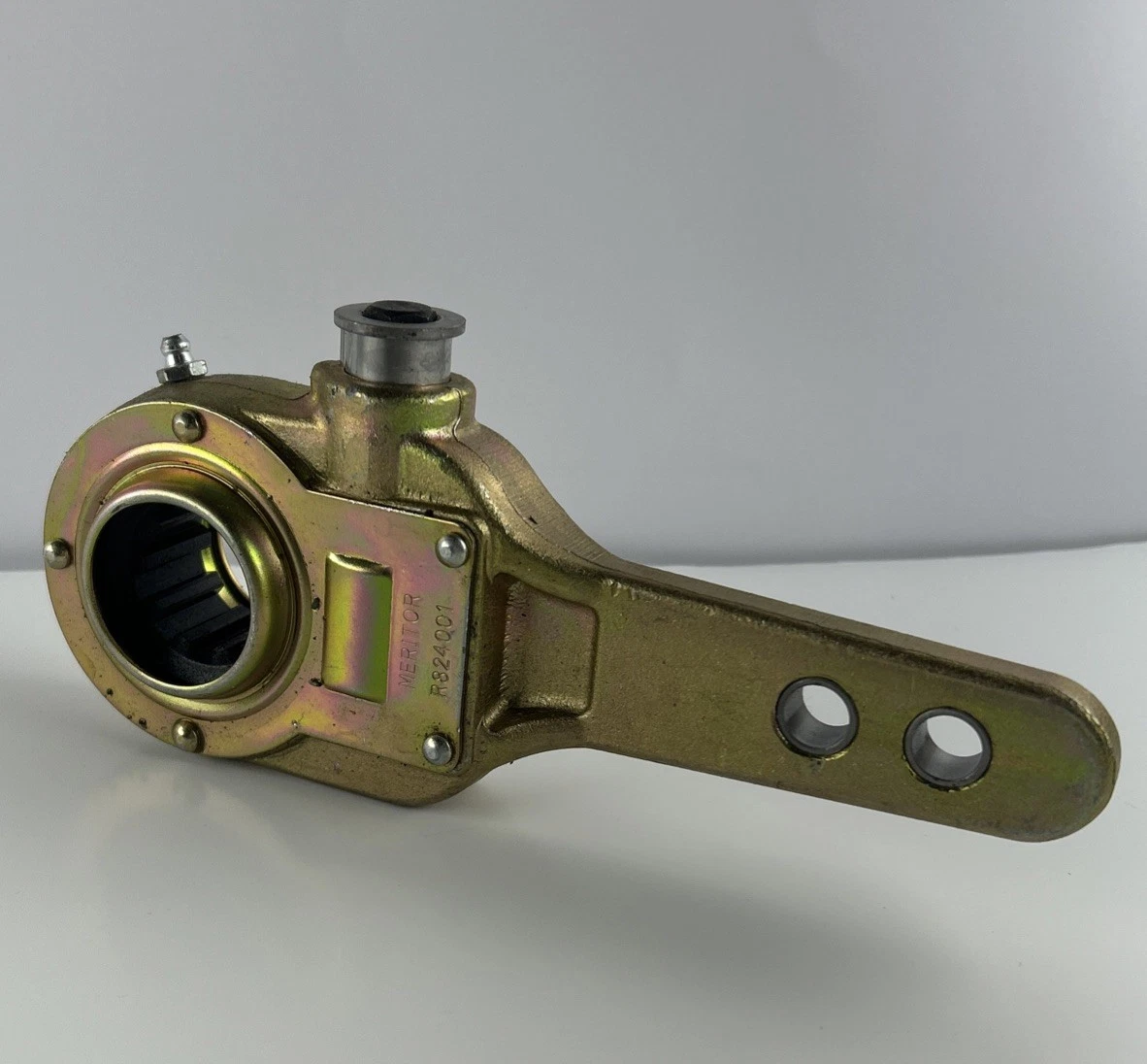 Meritor R824001 Manual Air Brake Slack Adjuster 10 Spline 5.5 Inch Arm photo 2