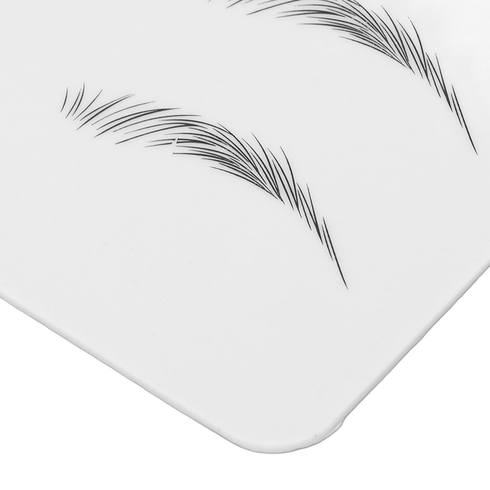 ()Eyebrow Microblading Practice Sheet Inkless Thick Microblading Practice Skin.
