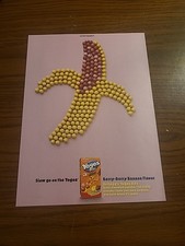 Kellogg's Yogos Bits Berry Berry Bananas Print Ad 2007 8x11