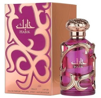 Lattafa Habik Women's Eau de Parfum (EDP) Natural Spray, 100ml (3.4 fl oz) - Van