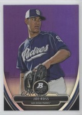 2013 Bowman Platinum Prospects Retail Chrome Purple Refractor Joe Ross 1u6