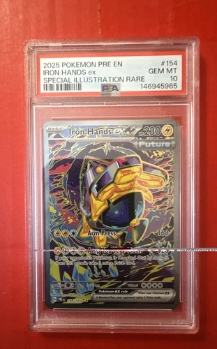 Iron Hands ex 154/131 Sv: Prismatic Evolutions Holo
